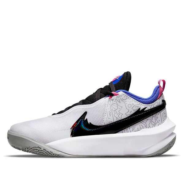 

Кроссовки space jam x team hustle d10 se Nike, белый