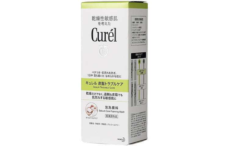 Очищающая пенка KERUN Clean Beauty для контроля жира с увлажнением 150 мл Curél — фото 4