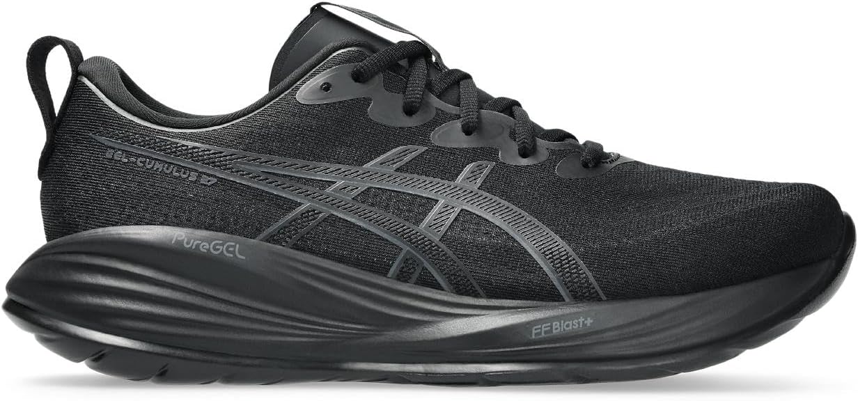 Мужские кроссовки для бега ASICS Gel-Cumulus 27, черный/серый — фото 3