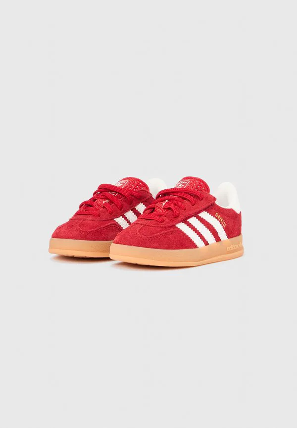 Кроссовки gazelle для дома, унисекс Adidas Originals, Better Scarlet/White/Gum — фото 2
