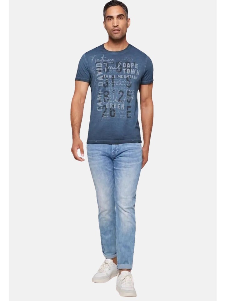 

Футболка CAMP DAVID T-Shirt 'Paragliding Cape Town I', темно-синий