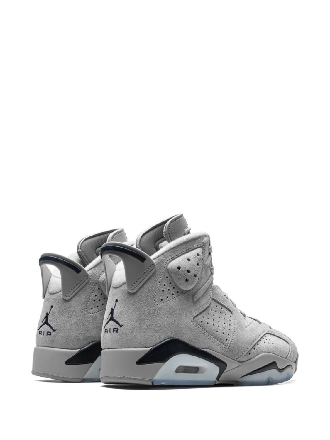 Jordan кроссовки Air Jordan 6 на шнуровке, серый — фото 3