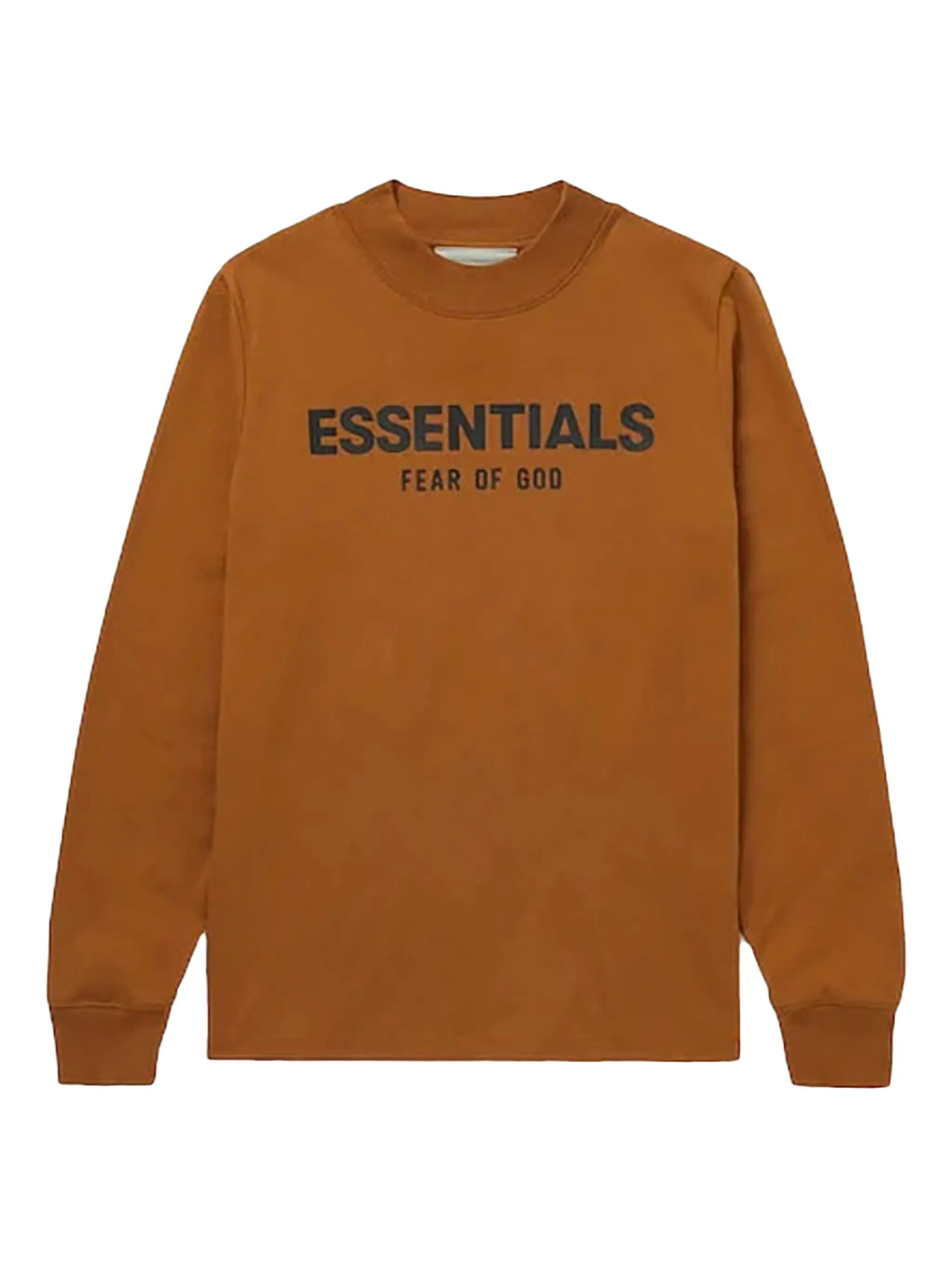 

Свитер с логотипом Fear Of God Essentials, коричневый