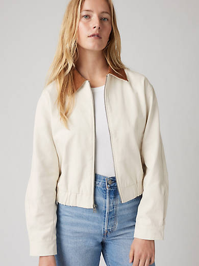 

Куртка с отложным воротником Levi's, цвет White