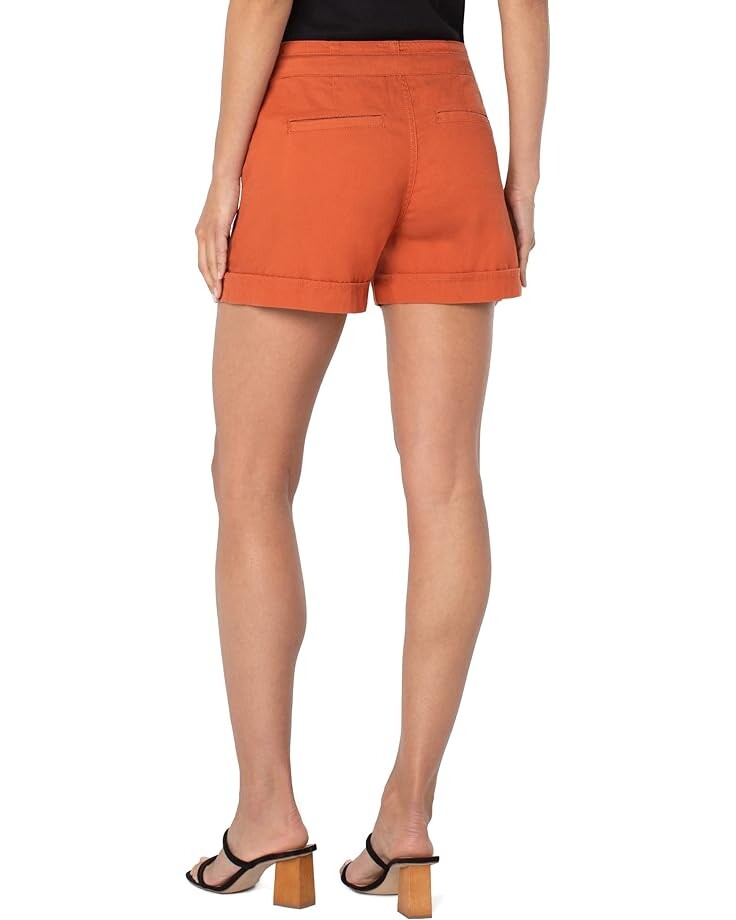 

Шорты Liverpool Los Angeles Encased Self Tie Relaxed Shorts, цвет Orange Rust