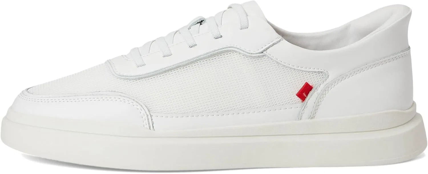 Кроссовки Marc Joseph New York Hudson Street Men's Hands-Free Technology, White Nappa Leather — фото 4