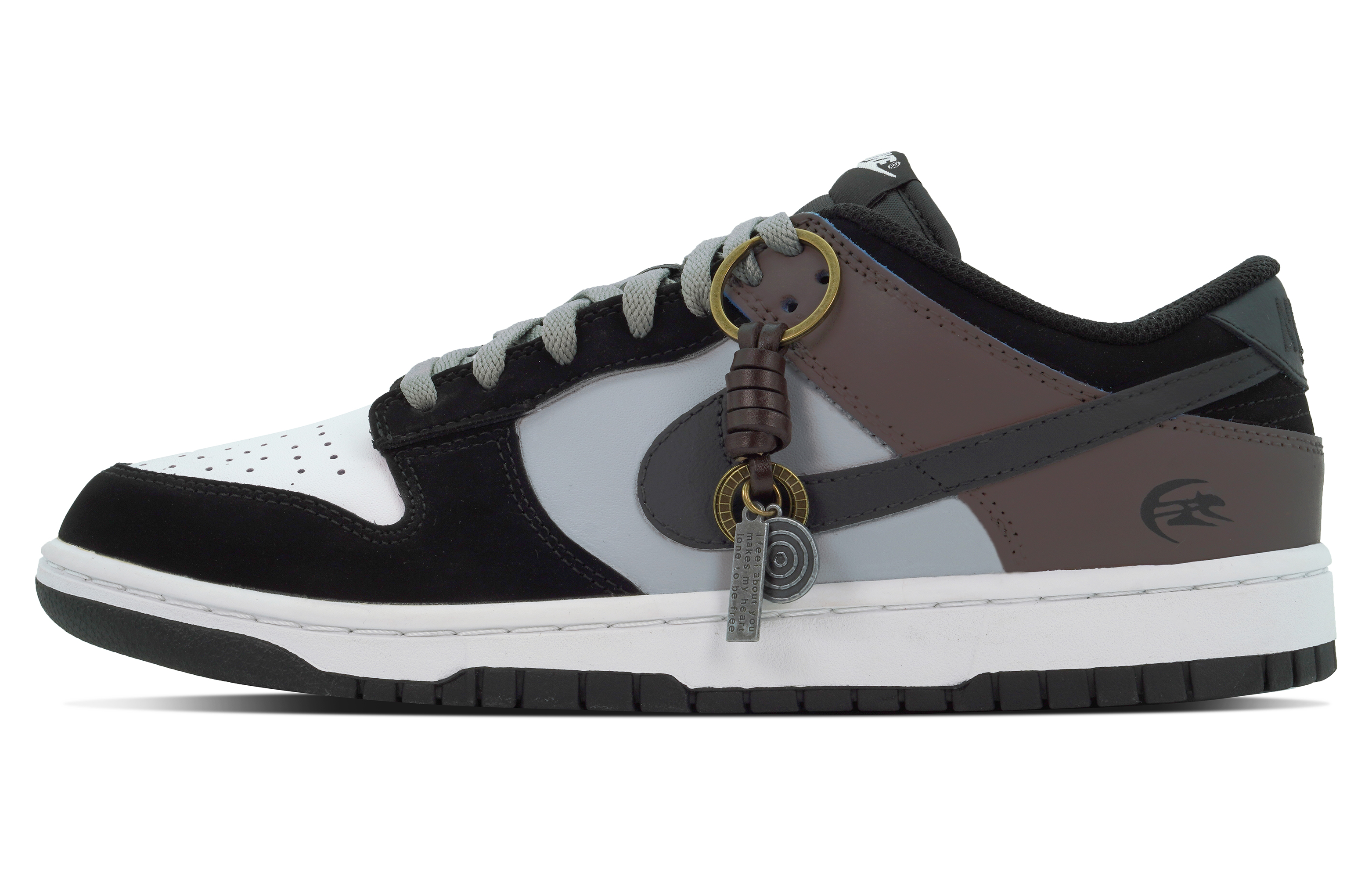 

Мужские кроссовки для скейтбординга Nike Dunk, Black/Brown