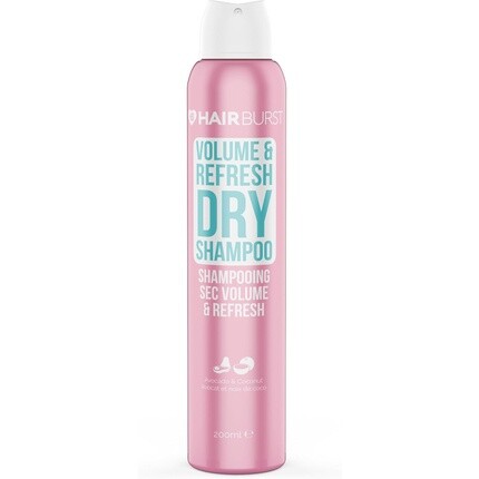 

Сухой шампунь HAIR BURST Volume & Refresh — восстанавливает волосы, придает им текстуру и приподнимает корни, обогащен гидролизированным протеином пшеницы и пантенолом