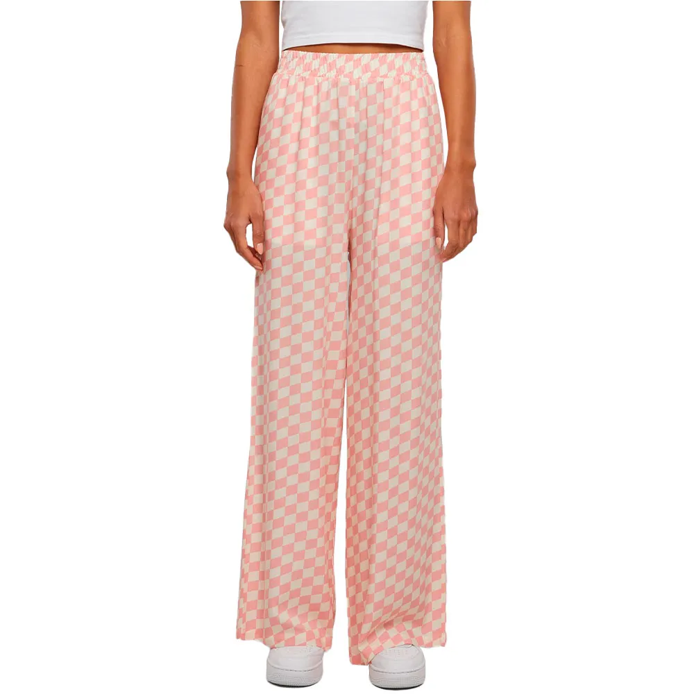 

Брюки Urban Classics Viscose Resort, розовый