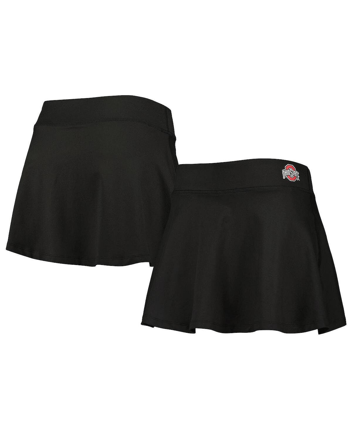 

Женская черная струящаяся юбка Ohio State Buckeyes ZooZatz, черный
