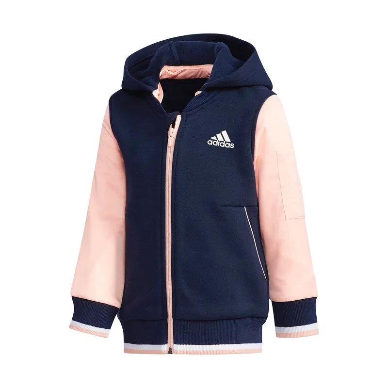 Куртка детская с капюшоном Adidas Navy Blue