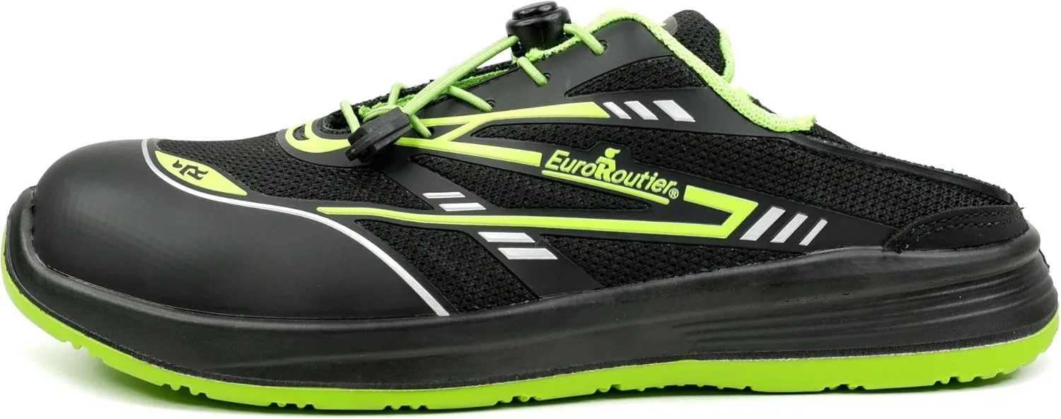 Тапочки EuroRoutier Hybrid Tech S1 SRC, защитная обувь, Green — фото 4