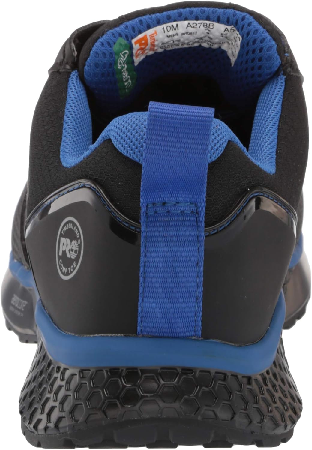 Рабочие туфли Timberland PRO Men's Reaxion с композитным носком для спорта, черный/синий — фото 3
