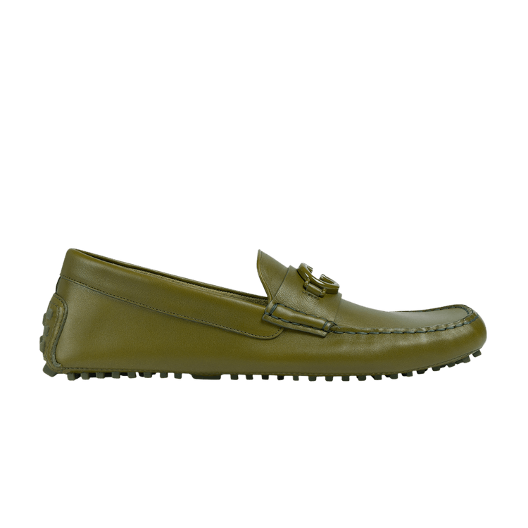 

Кроссовки Gucci Driver 'Interlocking G - Green', зеленый