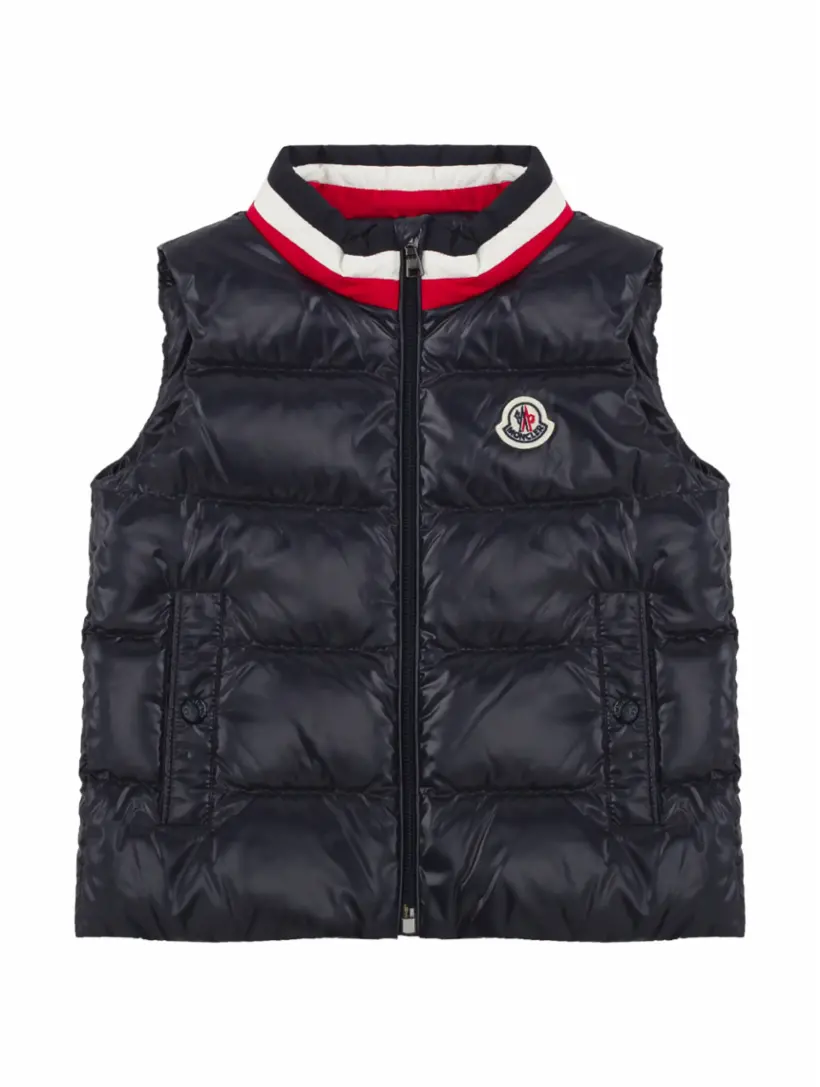 

Стеганый жилет Merab Moncler, тёмно-синий