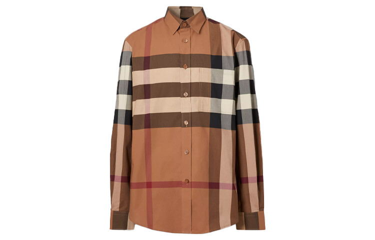 

Мужская рубашка Burberry, цвет Brown