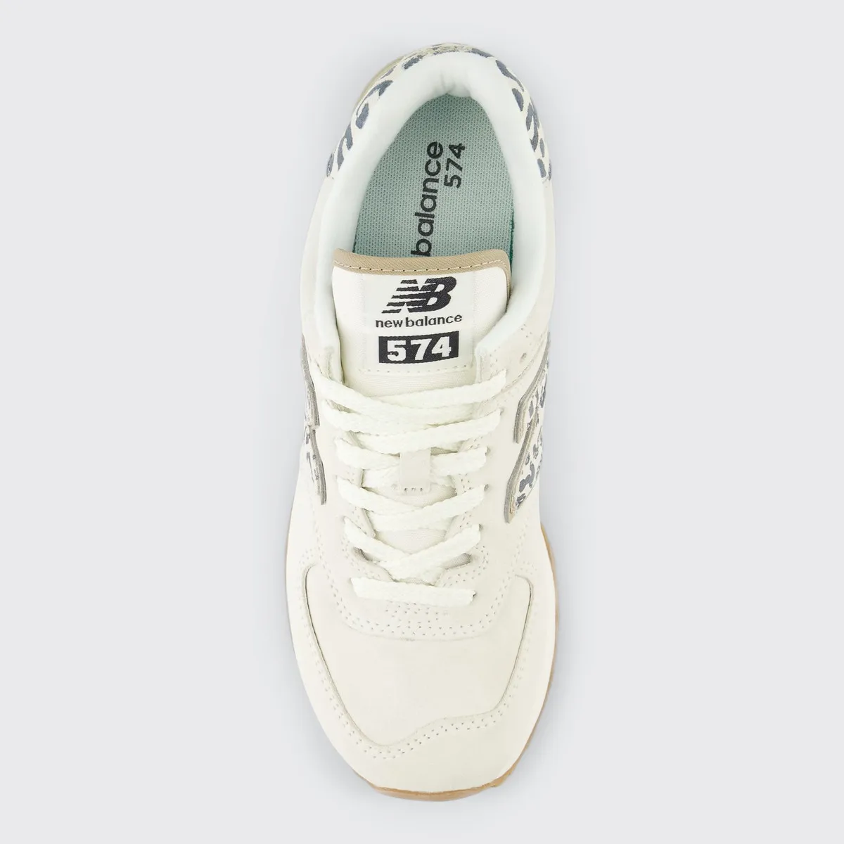 Женские повседневные кроссовки 572 New Balance, белый — фото 3