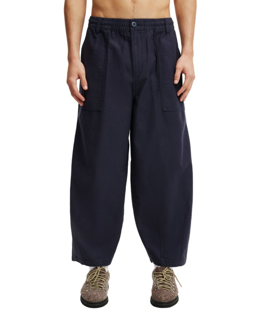 

Мужские очень свободные брюки-баллоны COTTON ON, Washed navy