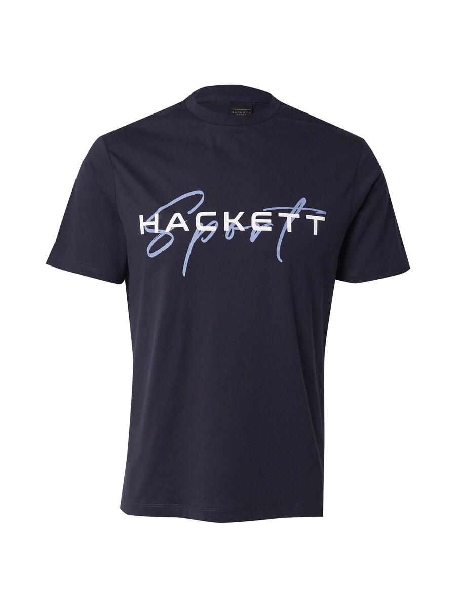 

Рубашка Hackett London, цвет Navy/Pastel blue