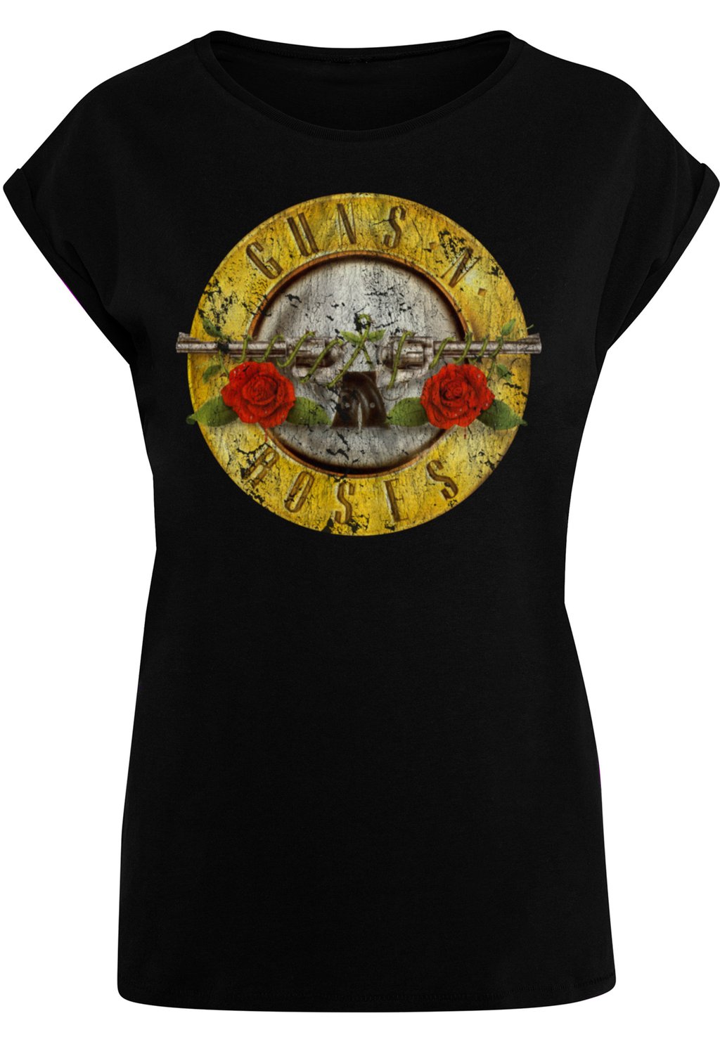 

Футболка с принтом GUNS 'N' ROSES VINTAGE CLASSIC LOGO F4NT4STIC, цвет schwarz