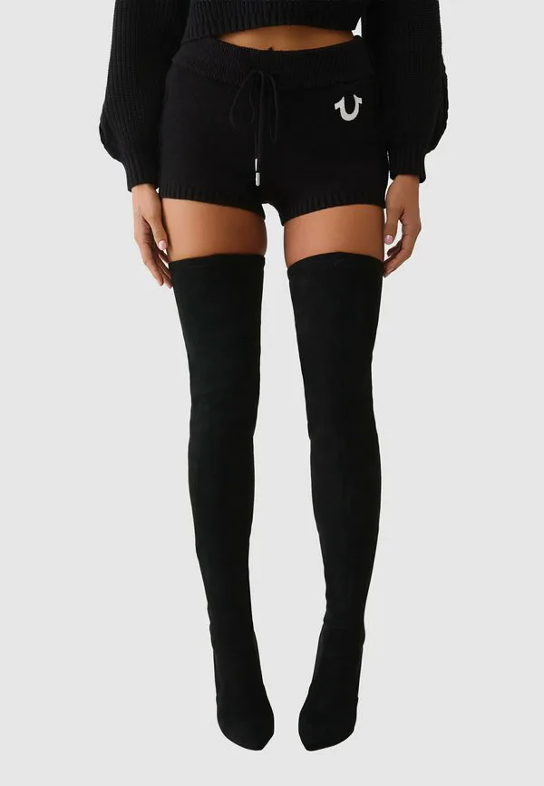 

Шорты с вышивкой True Religion, Black