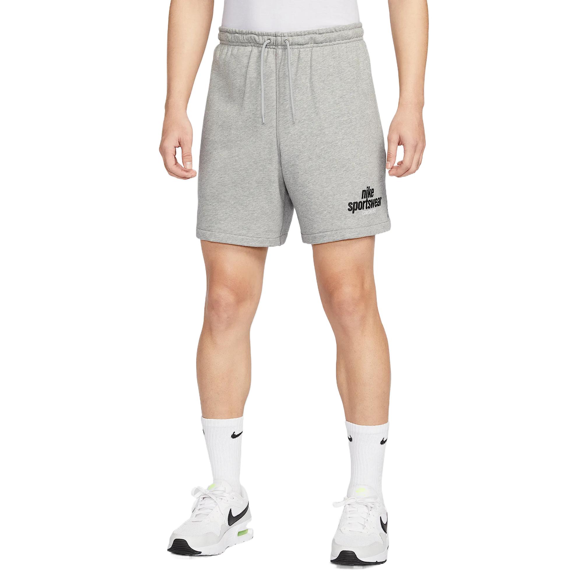Повседневные шорты FLOW мужские gray Nike, серый — фото 4