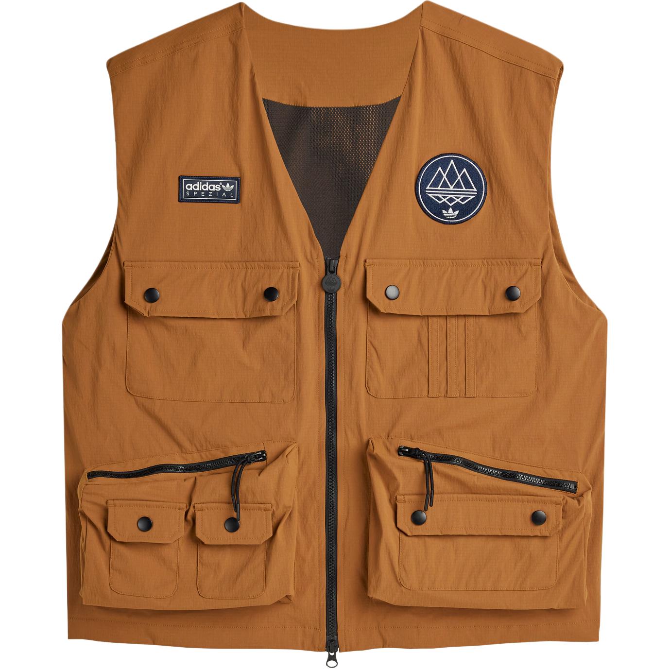 

Жилет Adidas Wardour Adidas Originals, коричневый