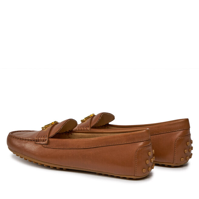 Мокасины Lauren Ralph Lauren Barnsburry 802925635002 Deep Saddle Tan 270, коричневый — фото 3