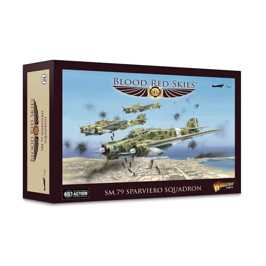 

SM.79 Эскадрилья Спарвиеро, Blood Red Skies (1:200)