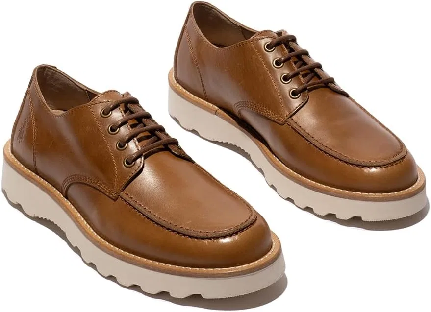Мужские туфли FLY London Roul208fly Derby, Mid Brown — фото 2