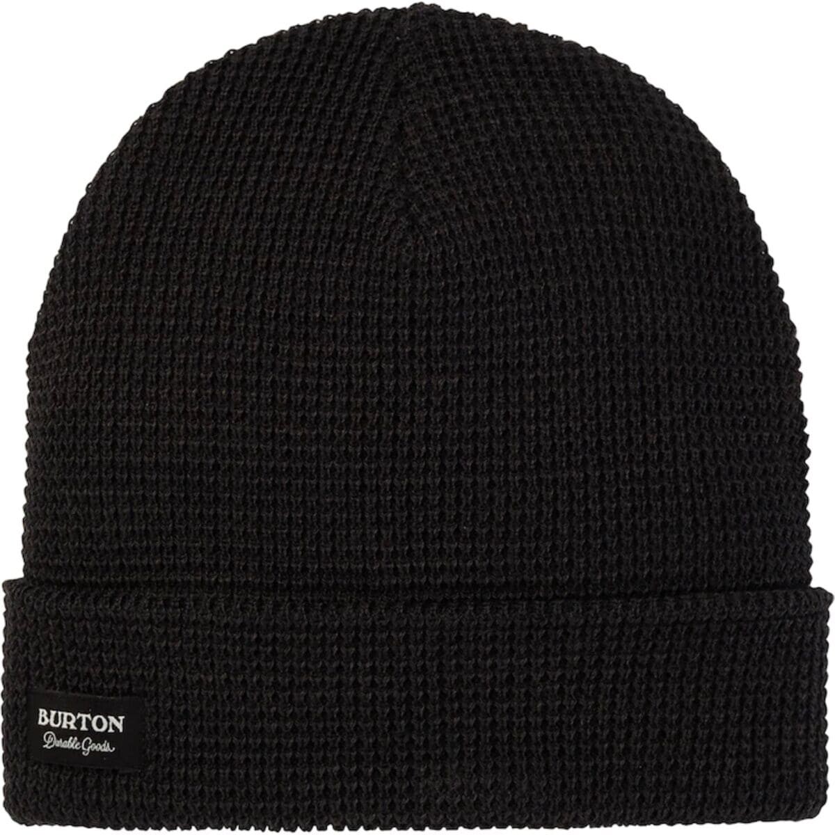 

Вафельная шапка из переработанных материалов Burton, черный