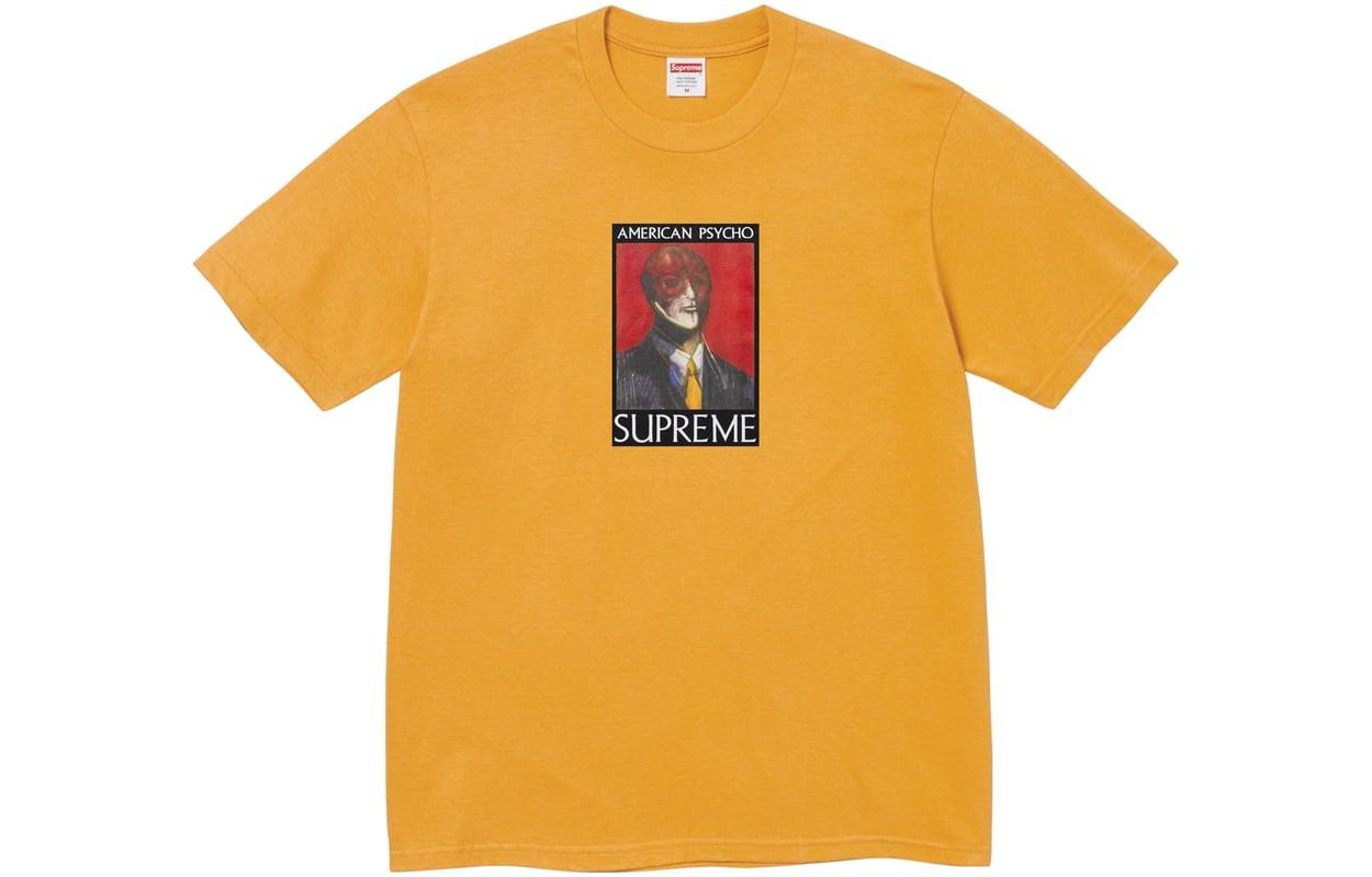 

Футболка American Psycho Supreme, mustard/mustard