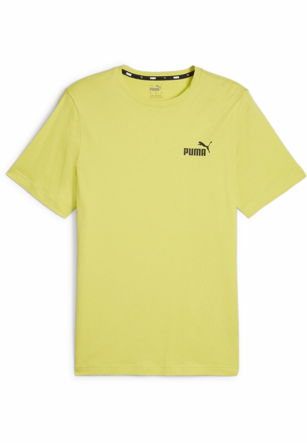 

базовая футболка Essentials Small Logo Puma, цвет lime sheen