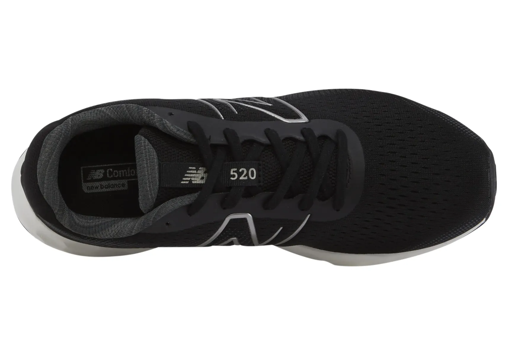 Кроссовки New Balance "NBM520", черно-белый — фото 4