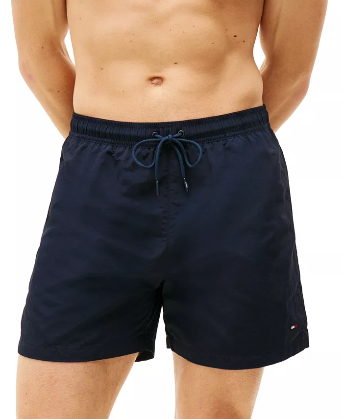 

Мужские плавки с завязками длиной 7 дюймов Tommy Hilfiger, синий