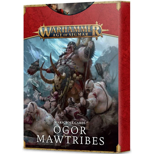

Миниатюра Games Workshop Warhammer Age of Sigmar: Warscroll Cards - Ogor Mawtribes