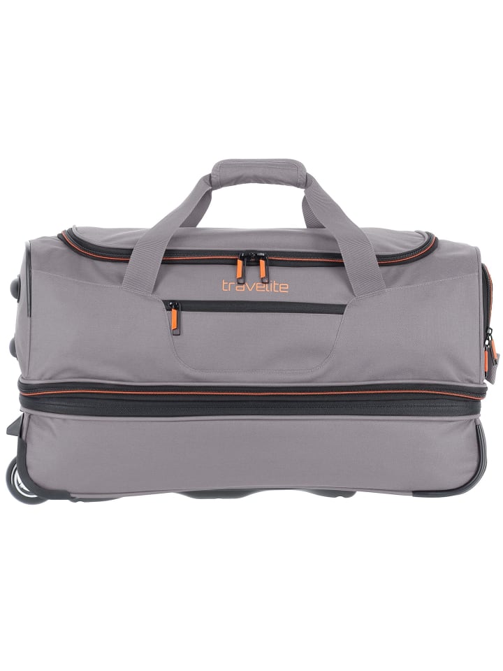 

Дорожная сумка Basics 55 см на 2 колесах серого цвета travelite