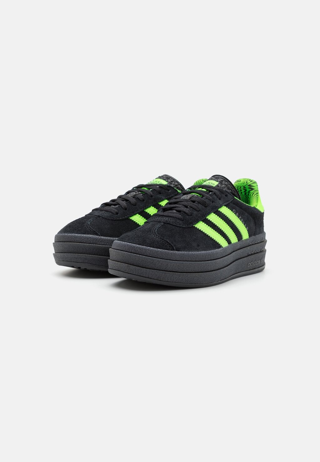 

Кроссовки на шнуровке GAZELLE BOLD adidas, черный