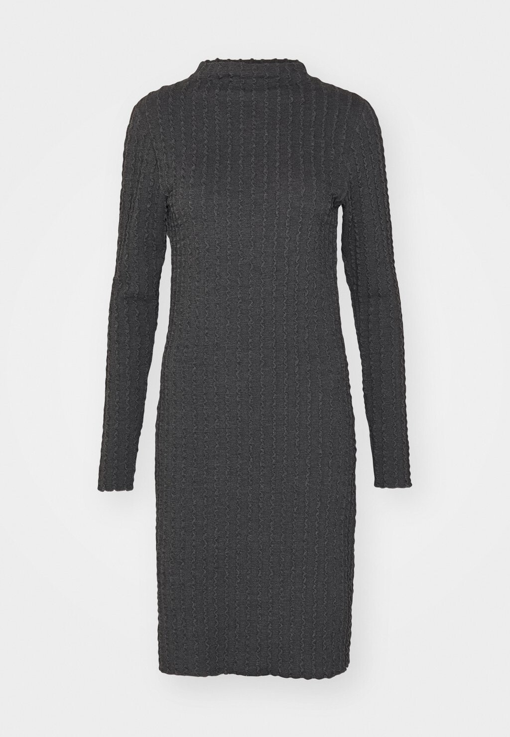 

Платье из джерси ONLHELLE MOCK NECK KNEE DRESS ONLY, темно-серый вереск