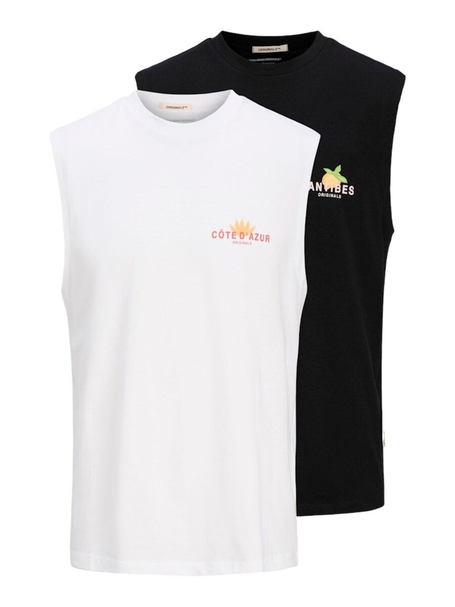 

Футболка JACK & JONES JACK & JONES JORCANGGU, Black/White