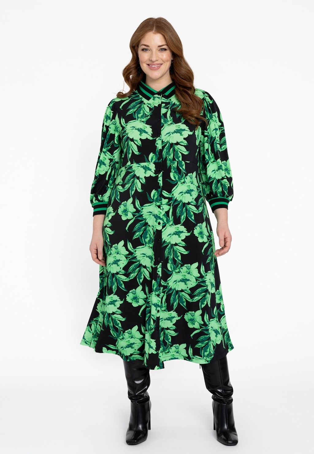 

Платье из джерси LONG SLEEVE Yoek, черный