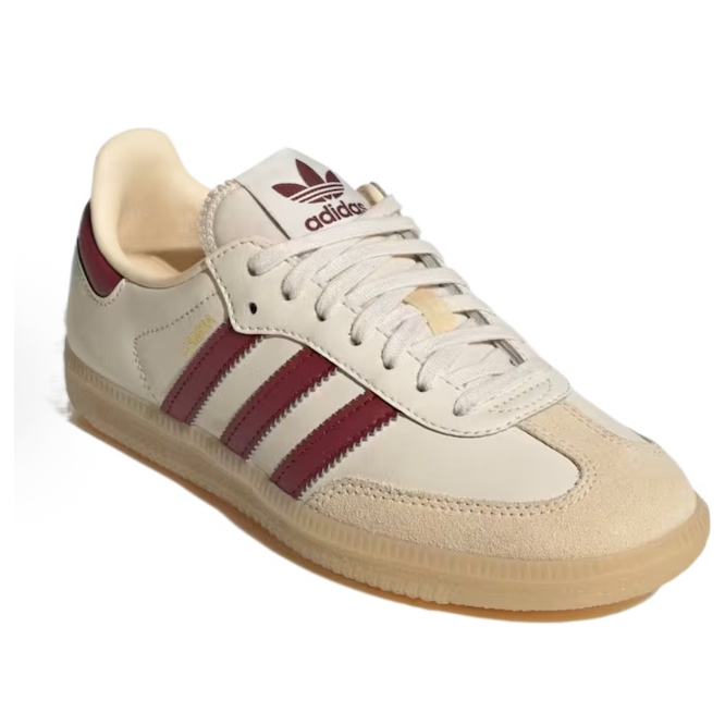 (GS) Adidas Smaba OG 'Wonder White Shadow Red Gum' — фото 2