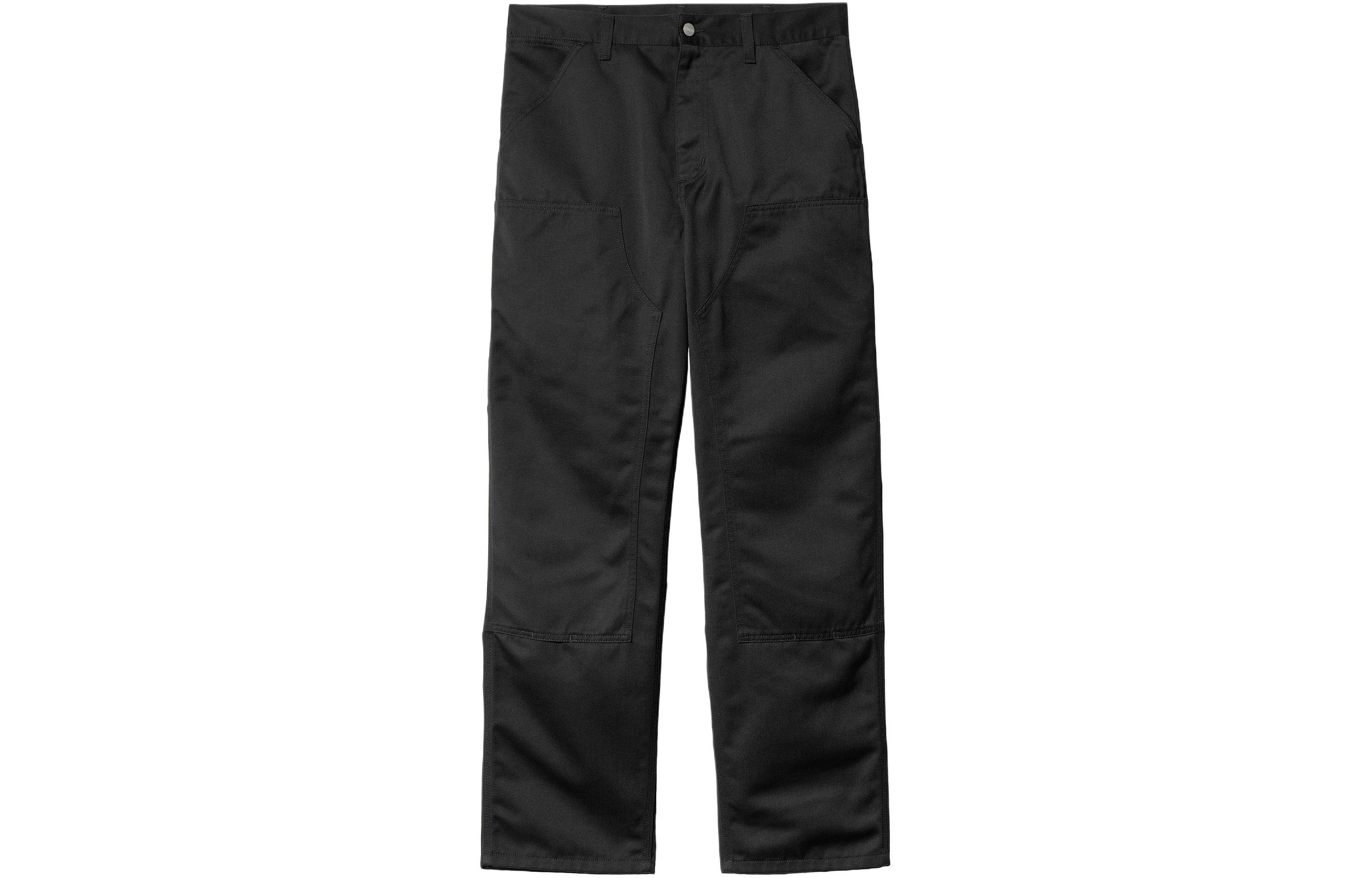 

Двухколенные брюки с высокой талией и прямыми штанинами Carhartt WIP, черный