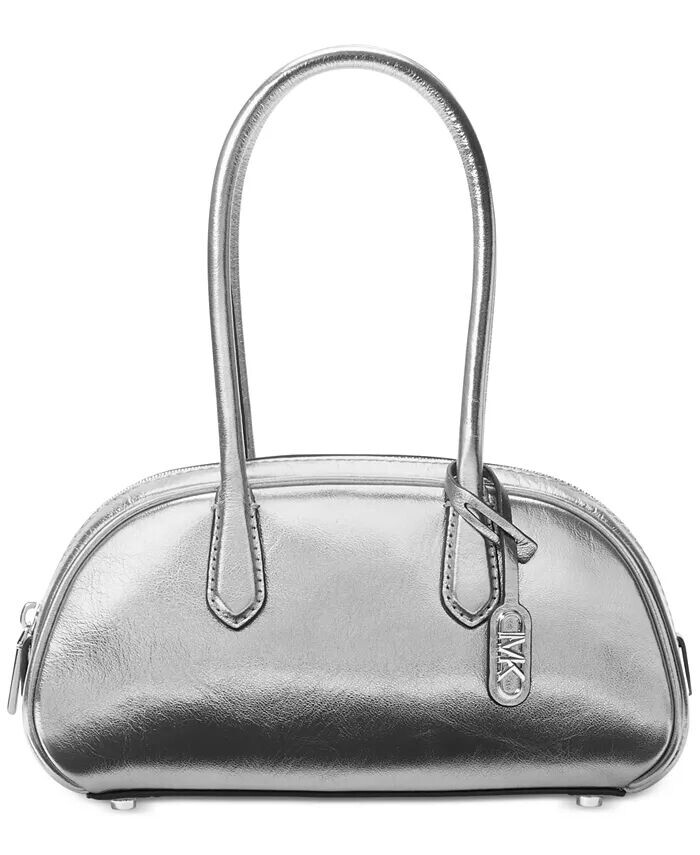 

Сумка-портфель Lulu с маленькой ручкой Michael Kors, серебряный