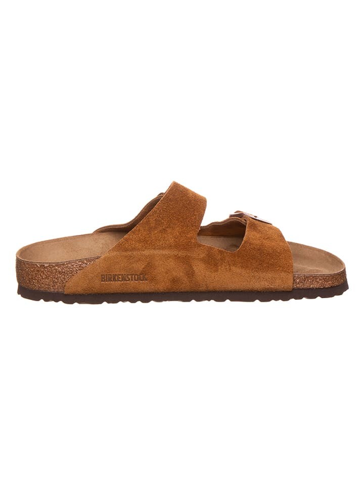 Мюли Birkenstock Leder Arizona, цвет hellbraun - weite n — фото 2