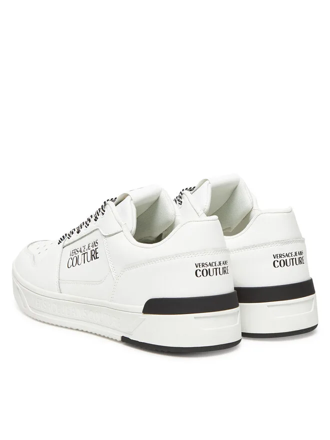 Versace Jeans Couture Кроссовки 78YA3SJ5 белые — фото 3