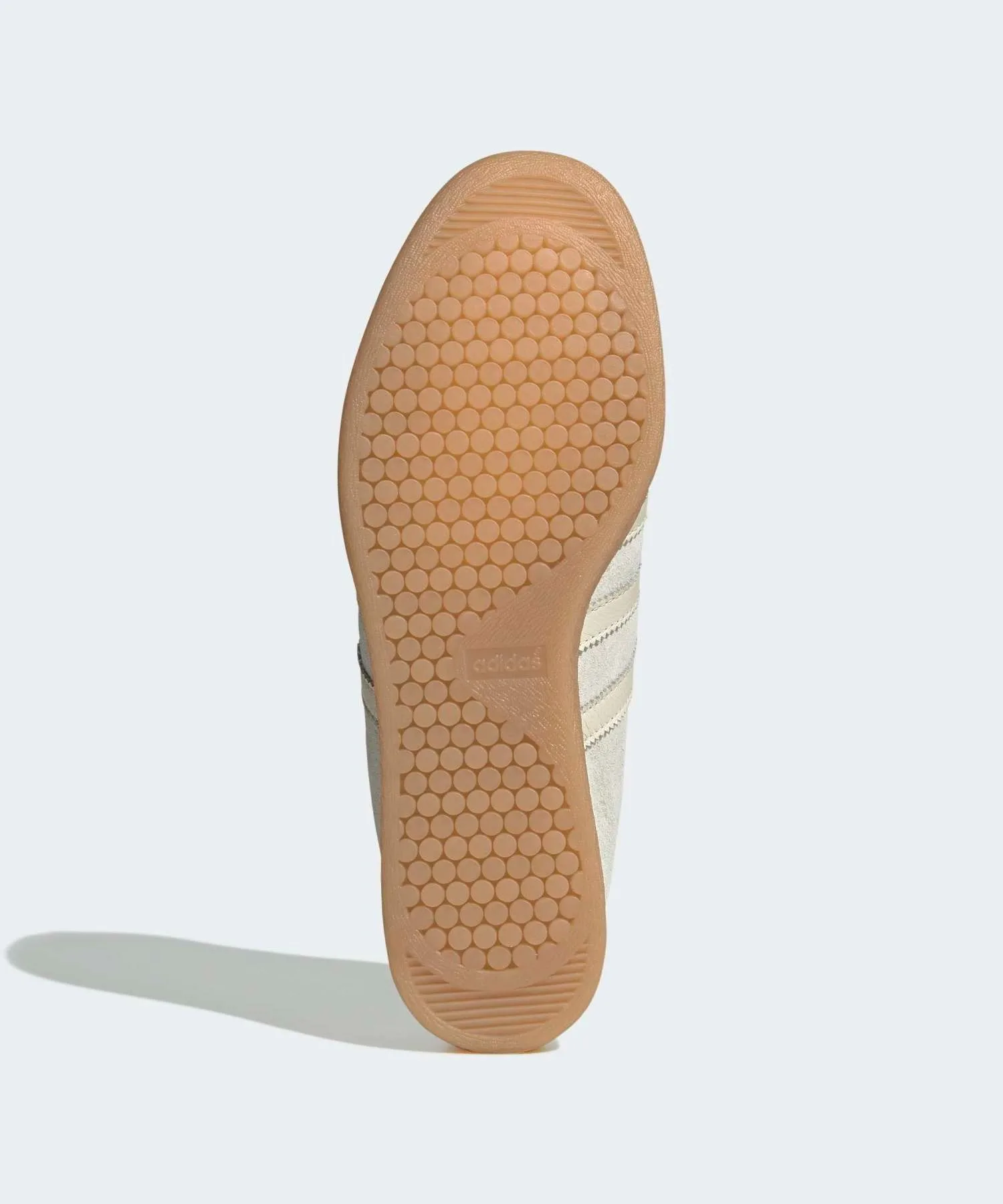 Кроссовки из натуральной кожи Tobacco adidas Originals белые — фото 4