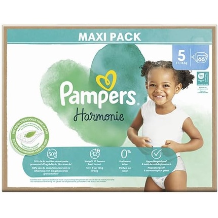 

Подгузники Harmony, размер 5, 70 шт. (11–16 кг) Pampers