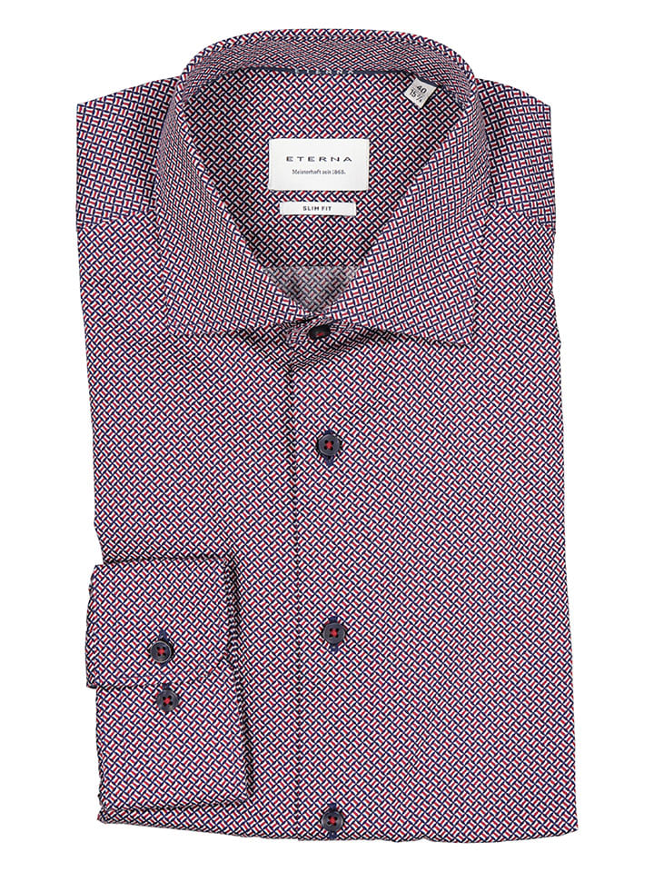 

Рубашка Eterna, цвет pink/blau