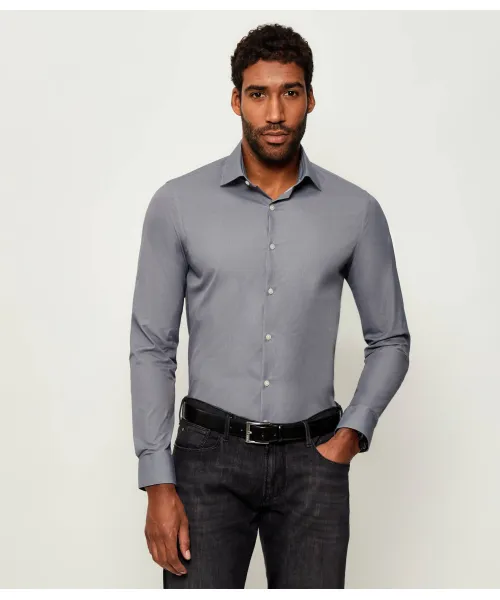 

Рубашка Slim fit Calvin Klein, серый